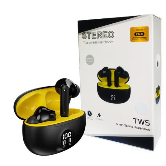 TWS Stereo Wireless Earbuds with ENC