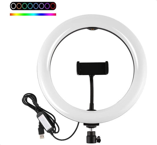 RGB LED Soft Ring Light (MJ26)